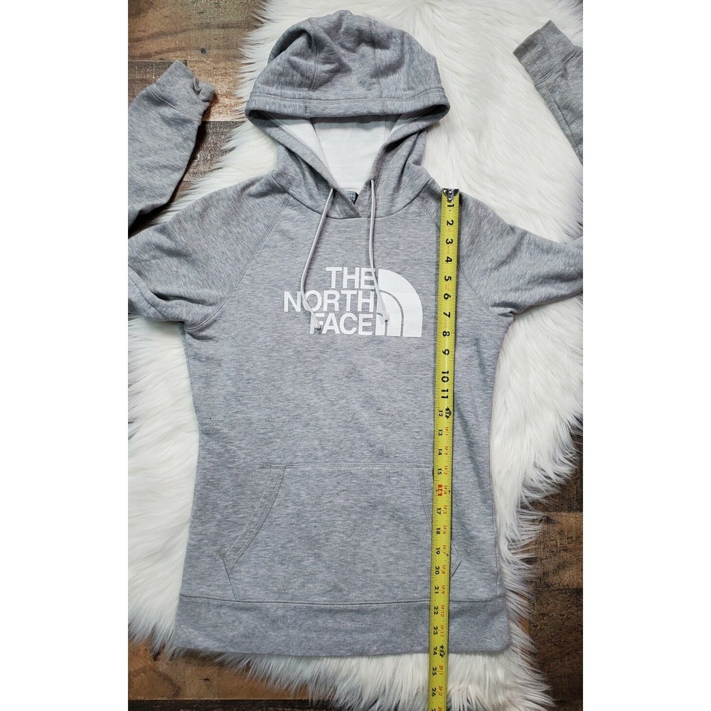 The Northface Gray Pullover Hoodie‎ Sweatshirt Women's Size Small - Picture 8 of 9